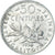 Münze, Frankreich, Semeuse, 50 Centimes, 1918, Paris, VZ, Silber, KM:854