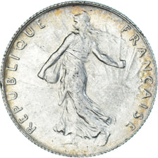 Coin, France, Semeuse, 50 Centimes, 1919, Paris, AU(55-58), Silver, KM:854