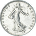 Coin, France, Semeuse, 50 Centimes, 1919, Paris, AU(50-53), Silver, KM:854