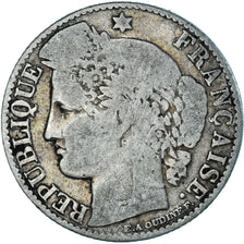 Coin, France, Cérès, 50 Centimes, 1873, Paris, VF(20-25), Silver, KM:834.1