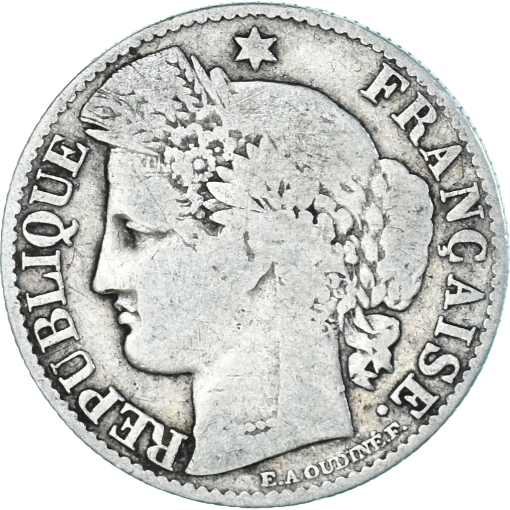 Monnaie, France, Cérès, 50 Centimes, 1888, Paris, TB, Argent, Gadoury:419a