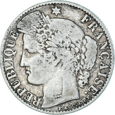 Moneta, Francia, Cérès, 50 Centimes, 1895, Paris, MB, Argento, KM:834.1