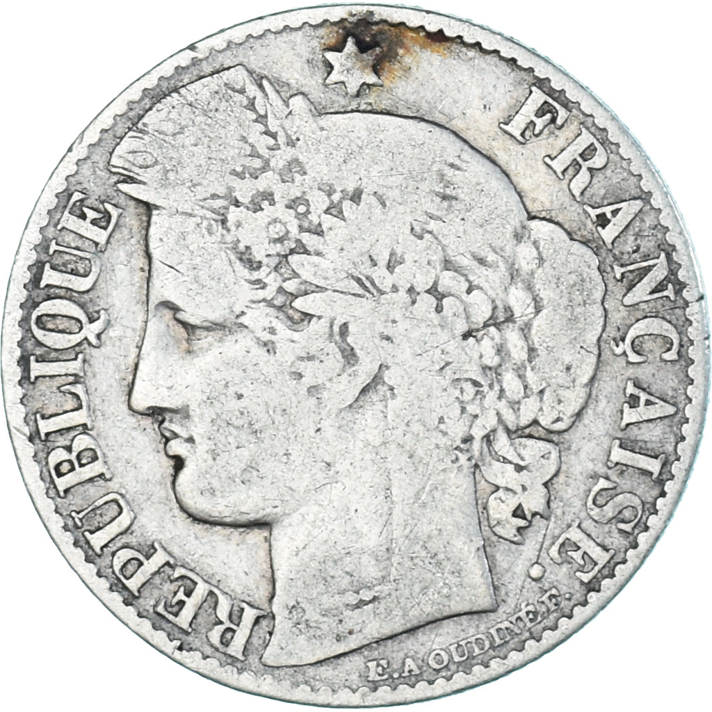 Monnaie, France, Cérès, 50 Centimes, 1895, Paris, TB, Argent, Gadoury:419a