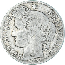 Moneta, Francia, Cérès, 50 Centimes, 1895, Paris, MB, Argento, KM:834.1