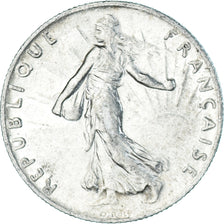 Coin, France, Semeuse, 50 Centimes, 1918, Paris, AU(55-58), Silver, KM:854