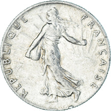 Coin, France, Semeuse, 50 Centimes, 1918, Paris, AU(55-58), Silver, KM:854
