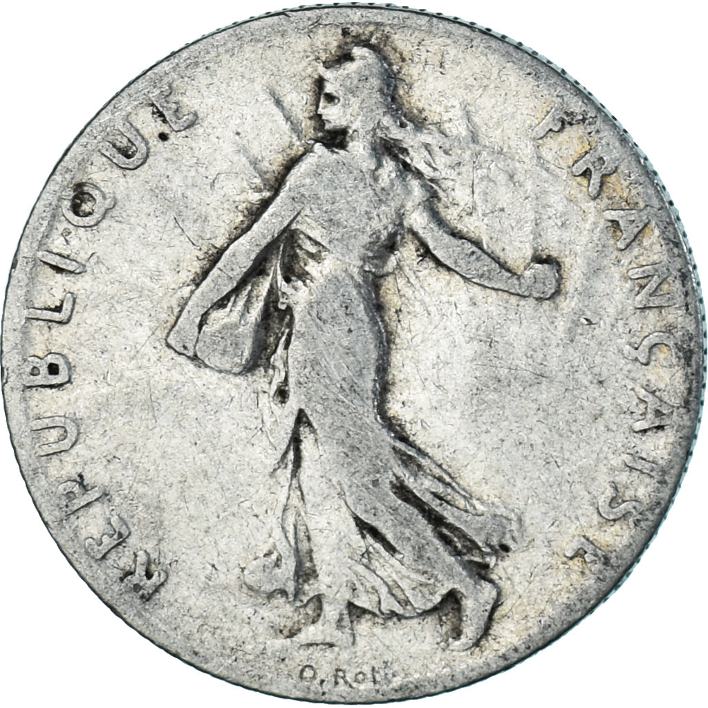 Coin, France, Semeuse, 50 Centimes, 1904, Paris, VF(20-25), Silver, KM:854