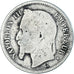 Coin, France, Napoleon III, Napoléon III, Franc, 1869, Strasbourg, F(12-15)
