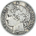 Coin, France, Cérès, Franc, 1871, Paris, VF(20-25), Silver, KM:822.1