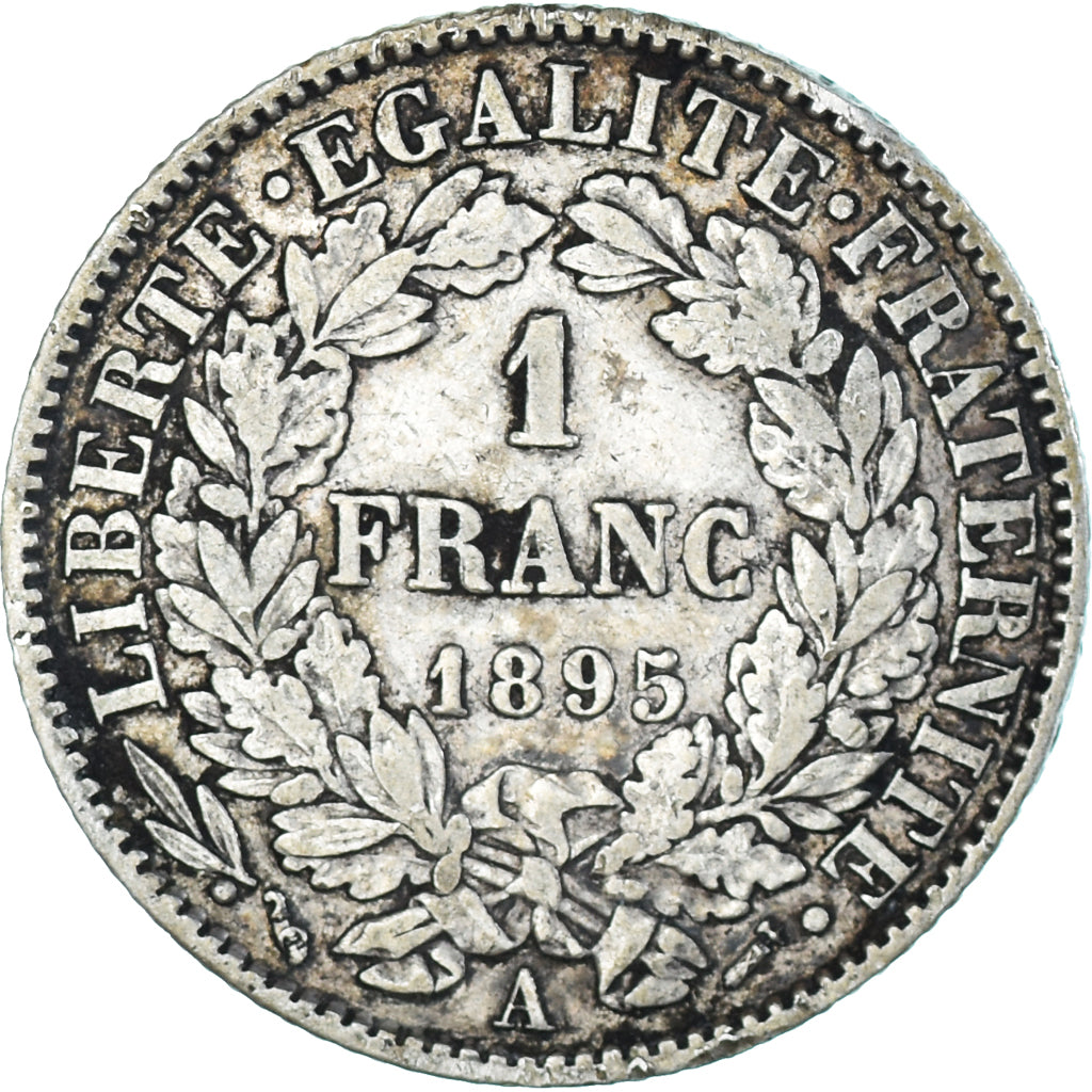 Monnaie, France, Cérès, Franc, 1895, Paris, TB+, Argent, Gadoury:465a