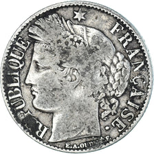 Coin, France, Cérès, Franc, 1894, Paris, VF(20-25), Silver, KM:822.1