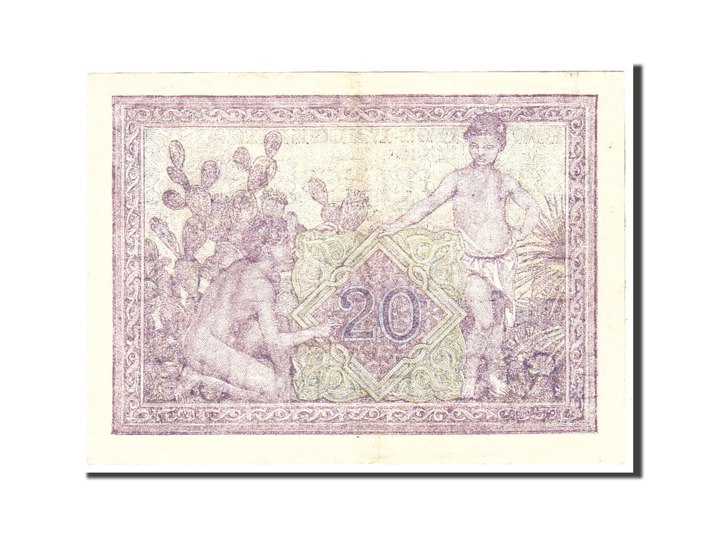 Banknote, Algeria, 20 Francs, 1945, 1945-05-07, KM:92b, EF(40-45)