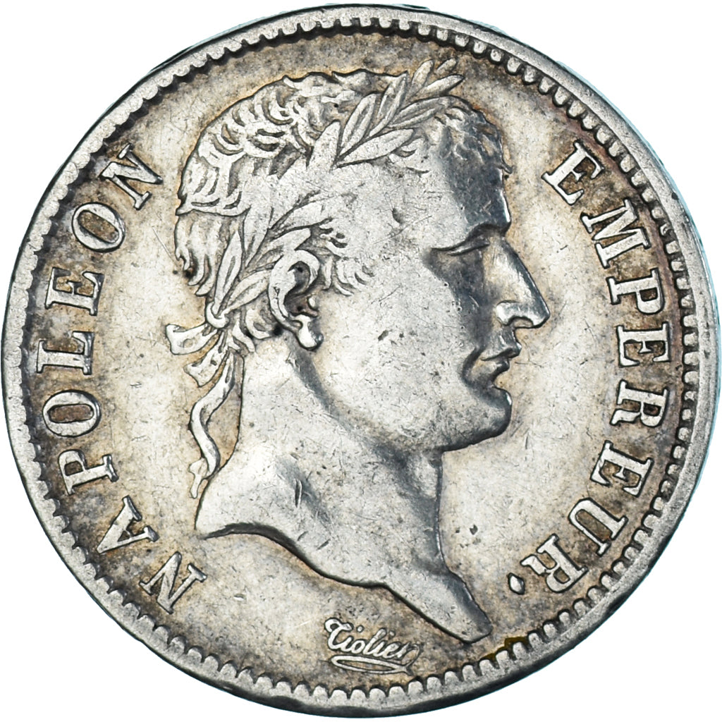 Munten, Frankrijk, Napoléon I, Franc, 1810, La Rochelle, FR+, Zilver, KM:692.6