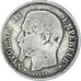 Moeda, França, Napoleon III, Napoléon III, Franc, 1855, Paris, VF(30-35)