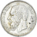 Moneta, Belgio, Leopold II, 5 Francs, 5 Frank, 1876, BB+, Argento, KM:24