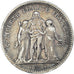 Coin, France, Hercule, 5 Francs, 1849, Strasbourg, VF(30-35), Silver, KM:756.2