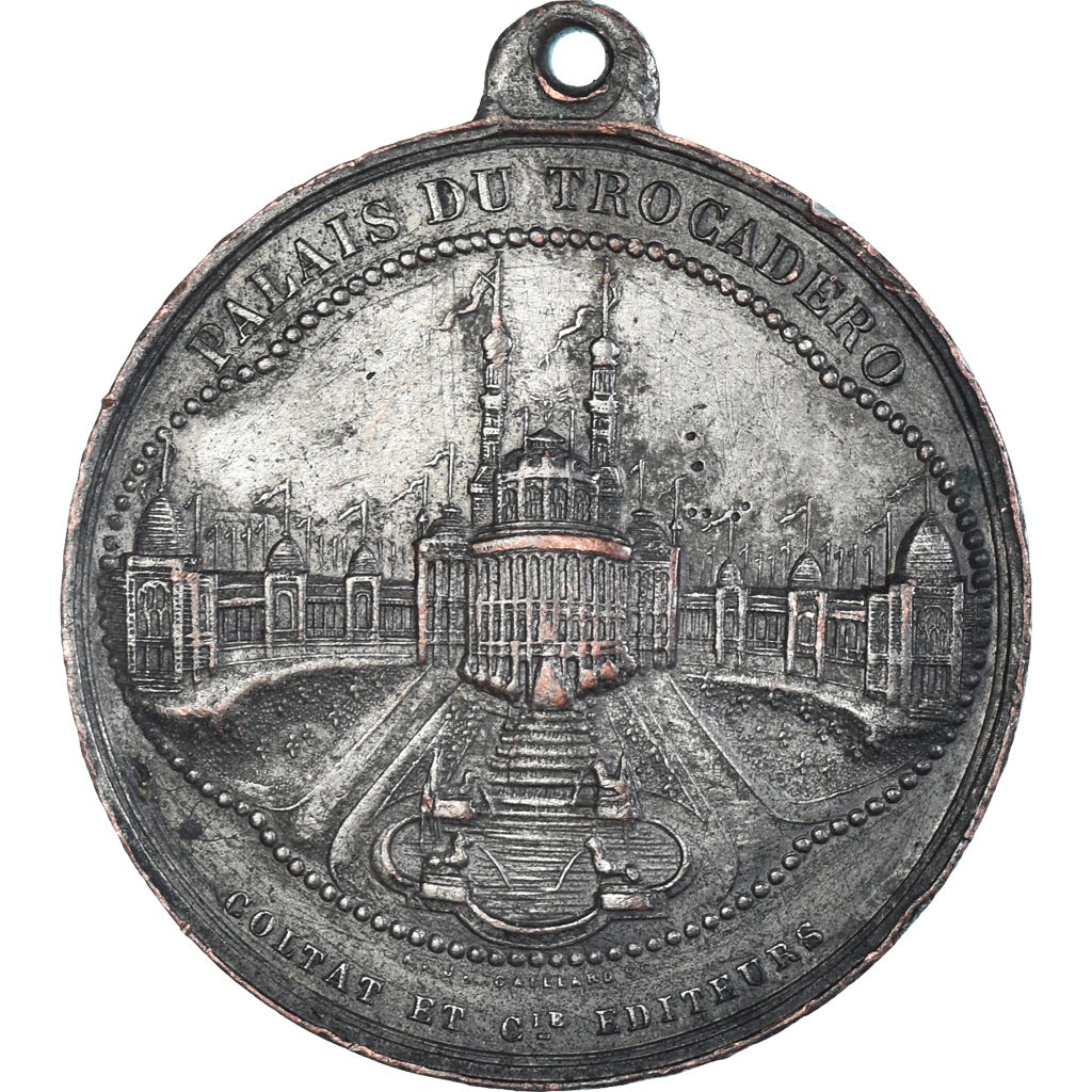 Frankrijk, Medaille, Exposition Universelle de Paris, Trocadéro, Arts &