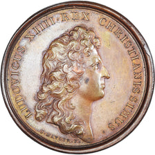 France, Medal, Louis XIV, L'Audience du Légat, 1664, Mauger, MS(60-62), Bronze