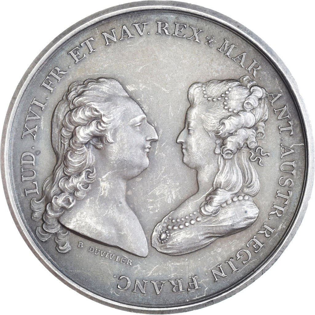 France, Médaille, Louis XVI, Naissance du Dauphin, History, 1781, Duvivier