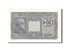Banknote, Italy, 10 Lire, 1944, 1944-11-23, KM:32b, UNC(63)