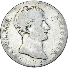 Munten, Frankrijk, Napoléon I, 5 Francs, An 12, Paris, ZG+, Zilver, KM:660.1