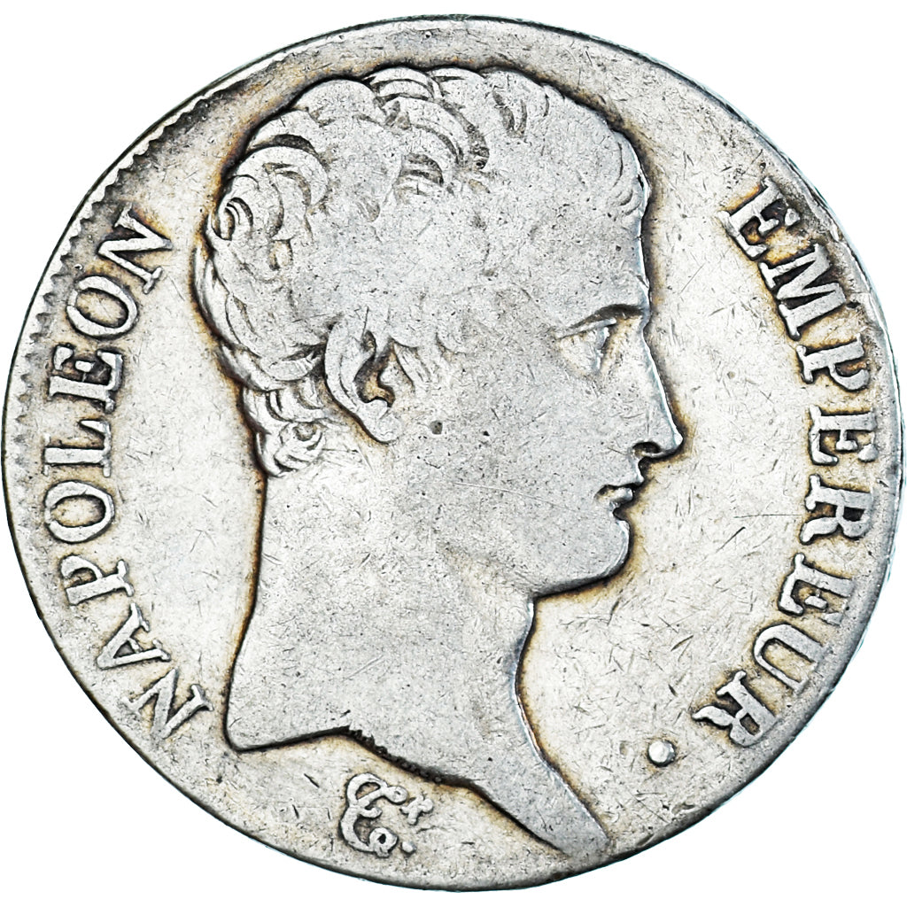 Munten, Frankrijk, Napoléon I, 5 Francs, An 13 (1805), Toulouse, FR+, Zilver