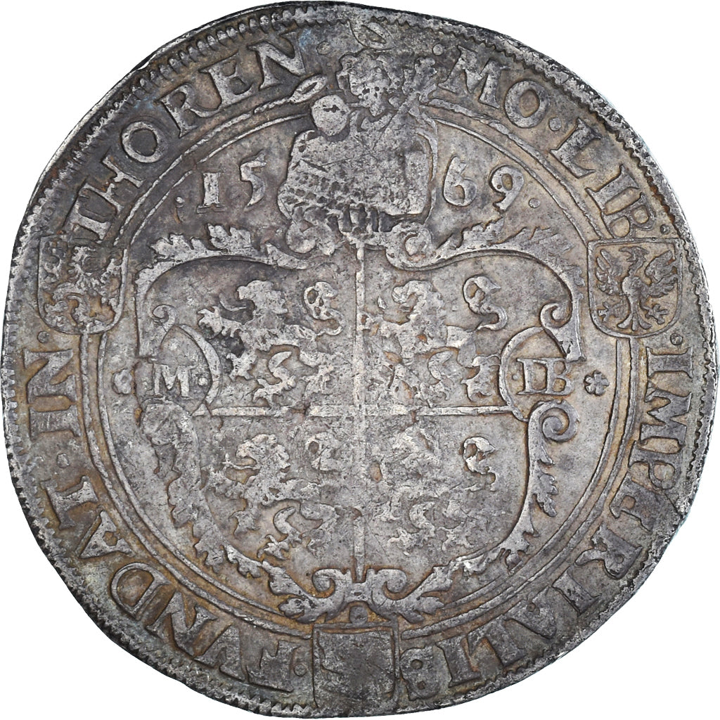 Coin, Netherlands, Margarethe von Brederode, Thaler, 1569, Thorn, EF(40-45)