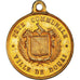 France, Medal, Fête Communale, Ville de Douai, Society, 1861, MS(63), Brass