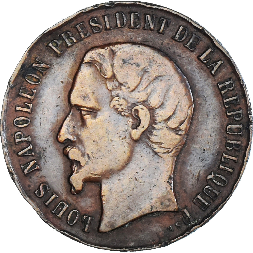 Frankrijk, Token, Napoléon Ier et Napoléon III, History, ZF, Tin