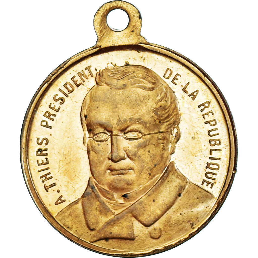 France, Jeton, Adolphe Thiers, Président de la République, Politics, SUP+