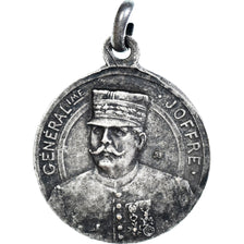 France, Médaille, Général Joffre, Gloire aux Alliés, WAR, 1914-1915, TTB+