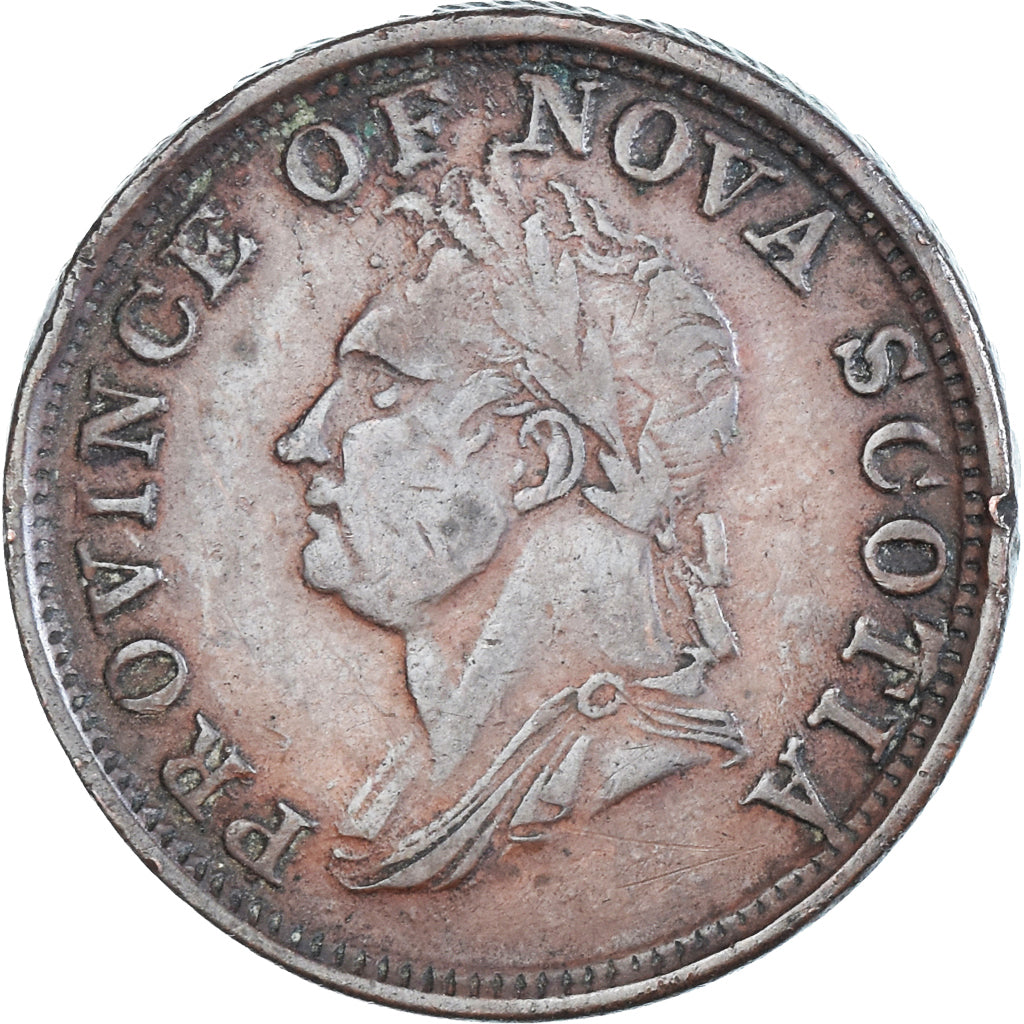 Żeton, NOWA SZKOCJA, 1 Penny Token, 1832, Royal Canadian Mint, Ottawa
