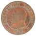 FRANCE, Napoléon III, 2 Centimes, 1853, Rouen, KM #776.2, VF(20-25), Bronze, G..