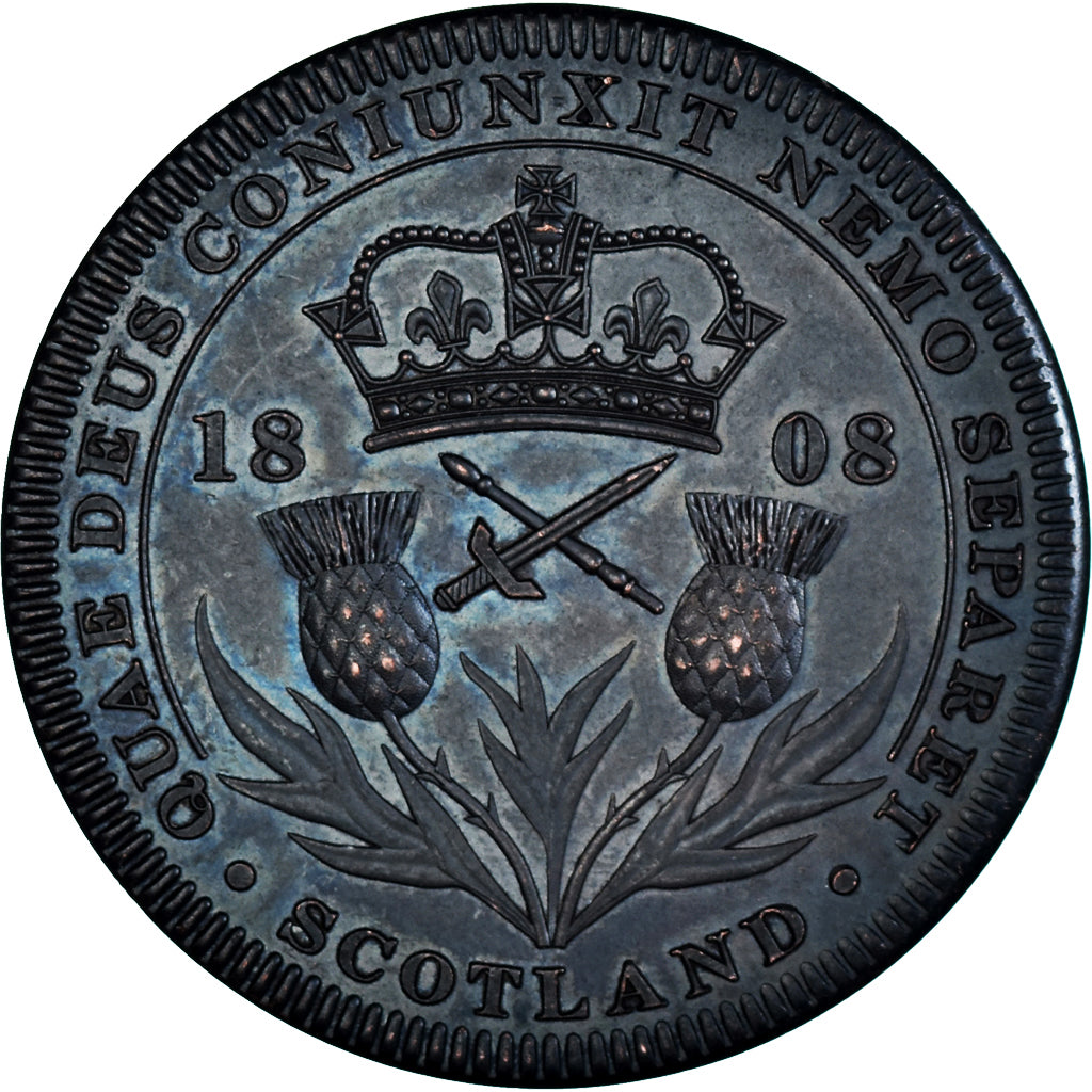 Scotland, Crown, George III, 2007, Restrike, MS(60-62), Copper