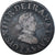 Moneta, Francia, Louis XIII, Double Tournois, 1614, Paris, Buste Enfantin, MB