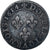 Moneta, Francia, Louis XIII, Double Tournois, 1614, Paris, Buste Enfantin, MB