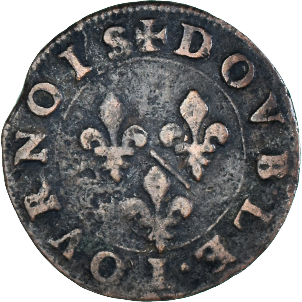 Moneta, Francia, François de Bourbon-Conti, Double Tournois, Château-Regnault