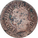 Coin, France, Louis XIII, Double tournois de Warin, tête à gauche, Double