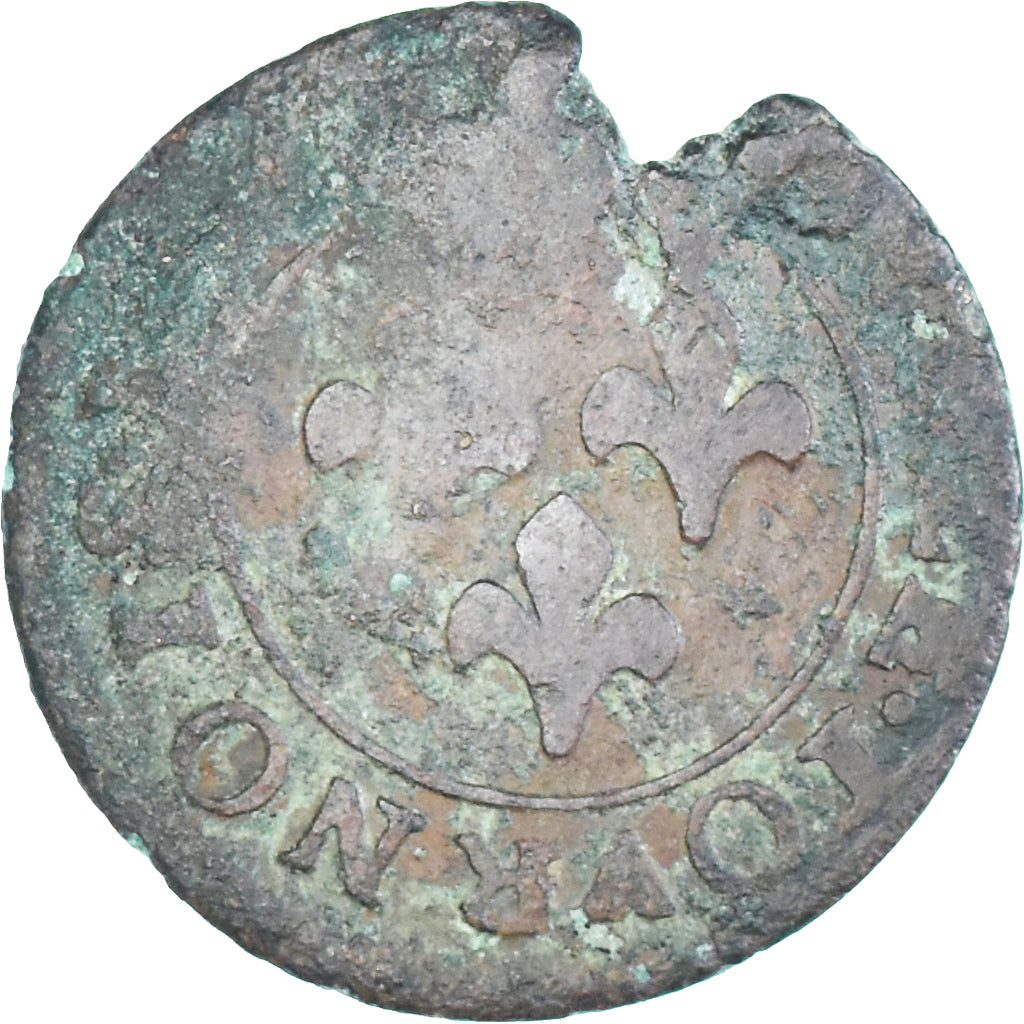 Münze, Frankreich, Frédéric-Henri de Nassau, Double Tournois, Uncertain date