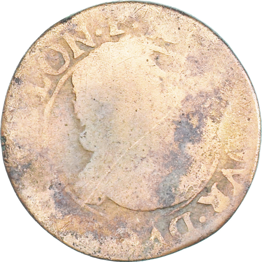 Monnaie, France, Ardennes, Fréd-Maurice de La Tour, Double Tournois, 1640