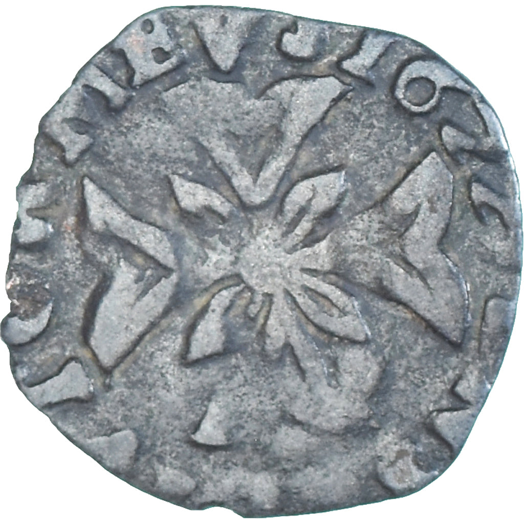 Münze, Frankreich, DOMBES, Marie de Montpensier, Liard, 1622, Trévoux, S+