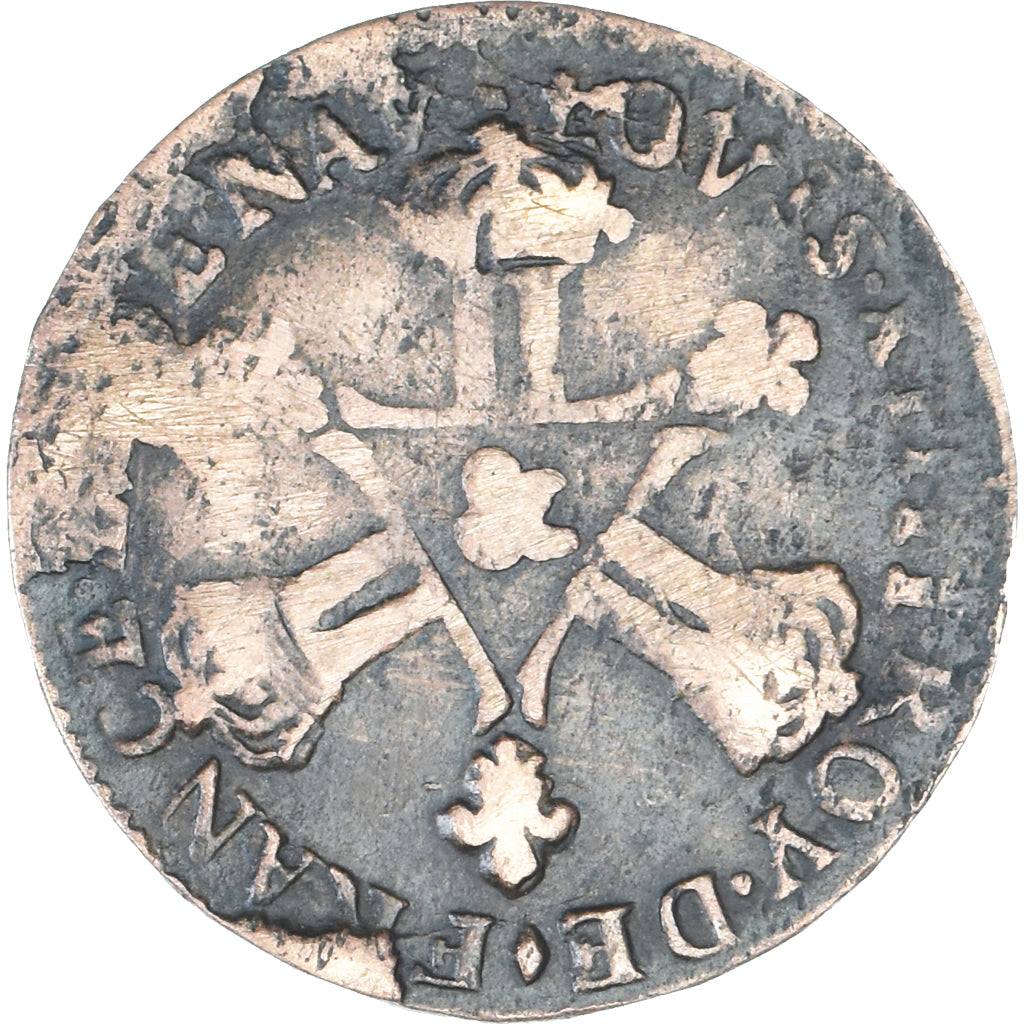Moeda, França, Louis XIV, Six deniers dits « dardenne », 6 Deniers, 1711