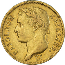 Coin, France, Napoléon I, 40 Francs, 1812, Paris, EF(40-45), Gold, KM:696.1