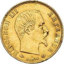 Münze, Frankreich, Napoleon III, 5 Francs, 1859, Paris, SS, Gold, KM:787.1