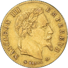 Coin, France, Napoleon III, Napoléon III, 5 Francs, 1867, Paris, EF(40-45)
