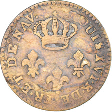 Coin, FRENCH GUIANA, 2 Sous, 1789, Paris, VF(30-35), Billon, KM:1, Lecompte:20