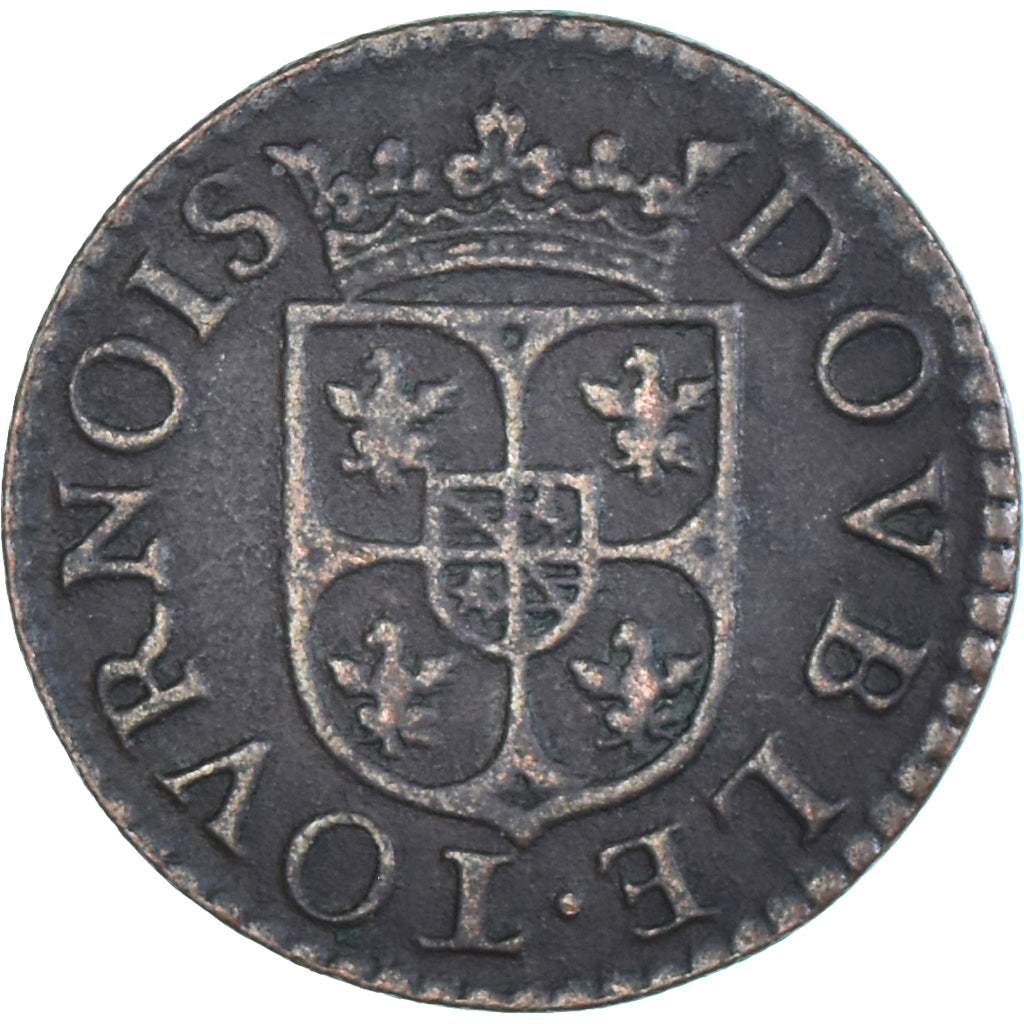 Moneta, STATI FRANCESI, NEVERS & RETHEL, Charles de Gonzague, Double Tournois