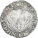 Monnaie, France, Louis XI, Blanc au Soleil, Montpellier, TTB, Billon