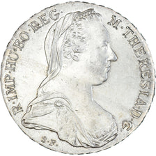 Coin, Austria, Joseph II, Thaler, 1780, AU(55-58), Silver, KM:T1