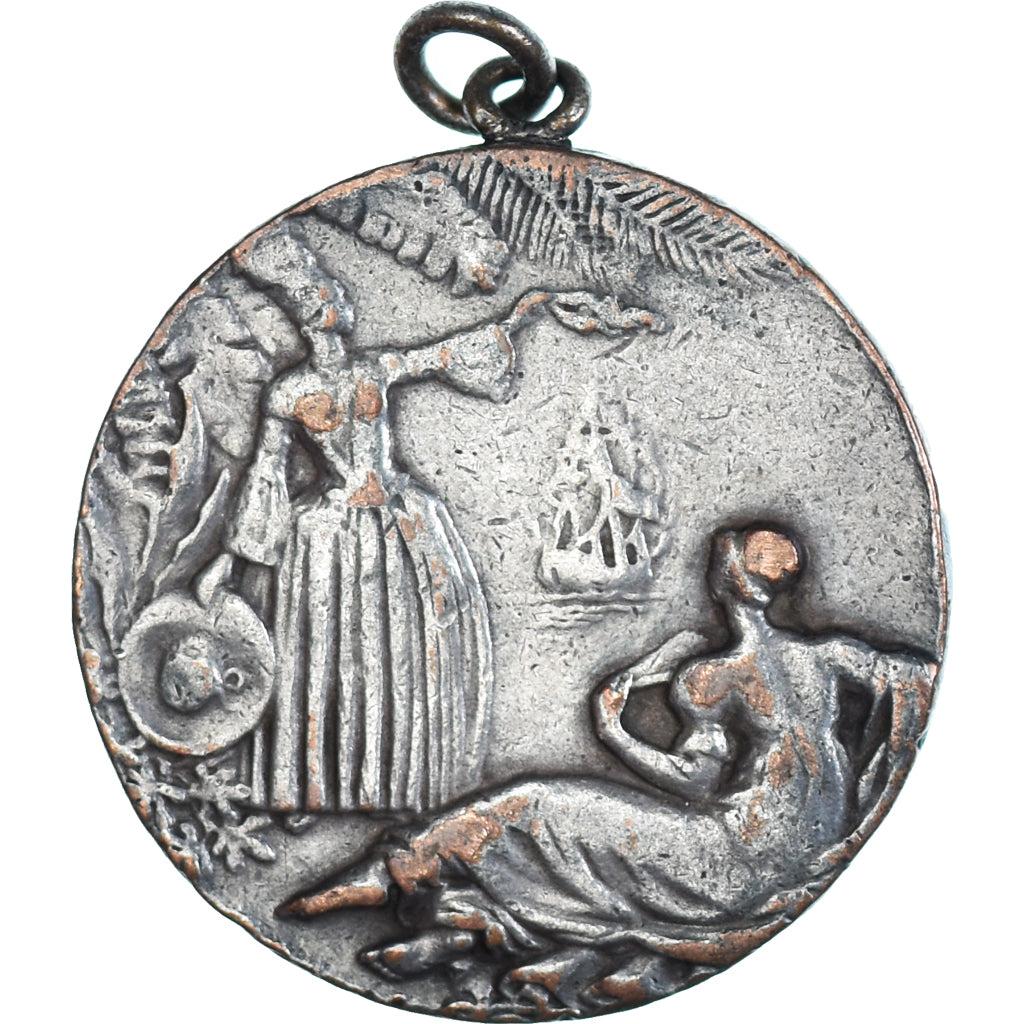 France, Medal, Compagnie Générale Transatlantique, Antilles, Shipping